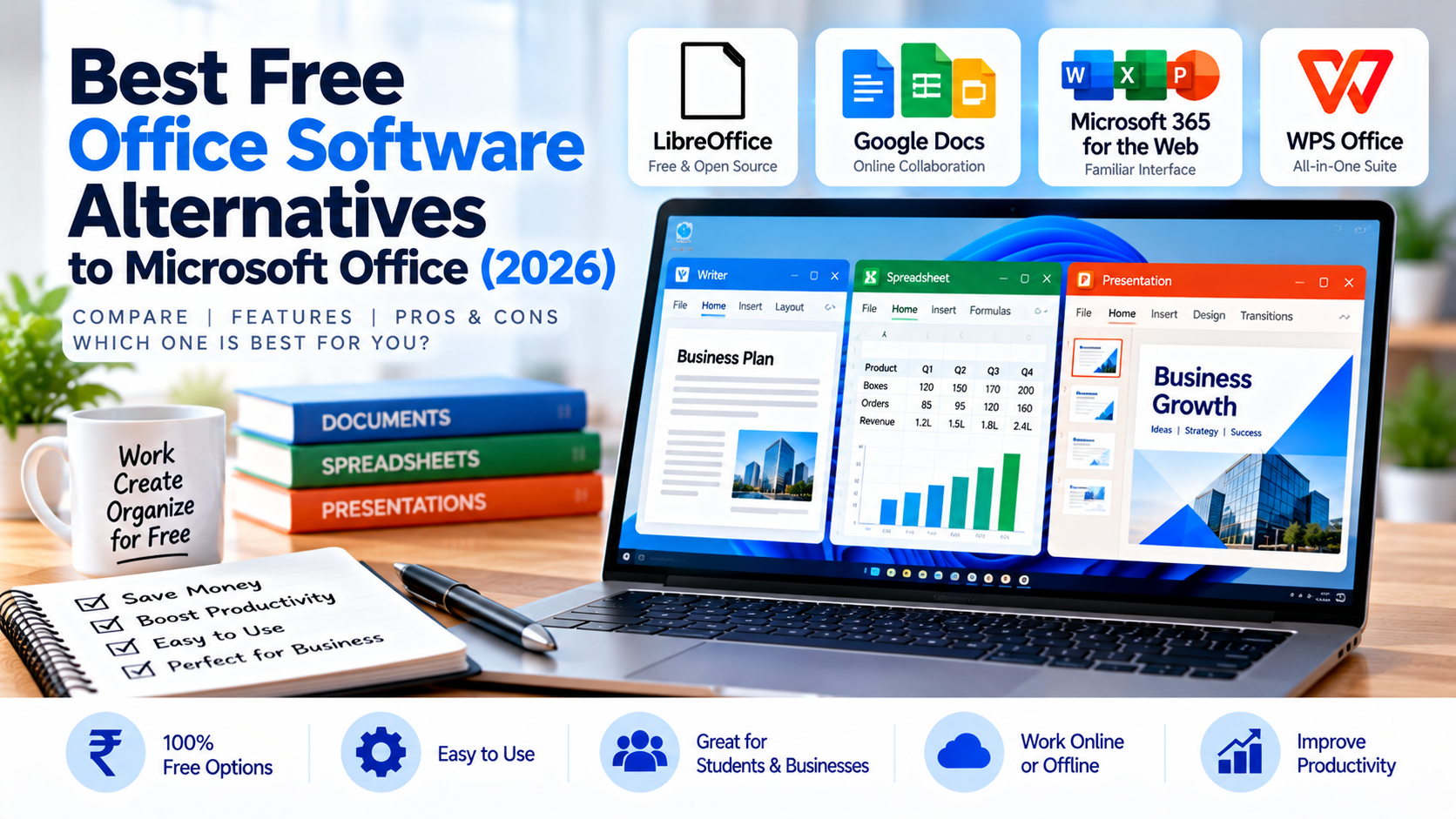Best Free Office Software Alternatives to Microsoft Office (2026)